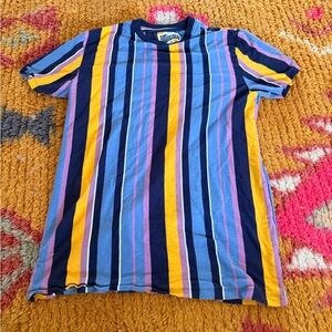 San Francisco work shirts striped tee shirt